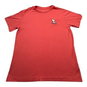 Peanuts Snoopy‎ Skateboard Graphic T Shirt Coral XL Youth 14